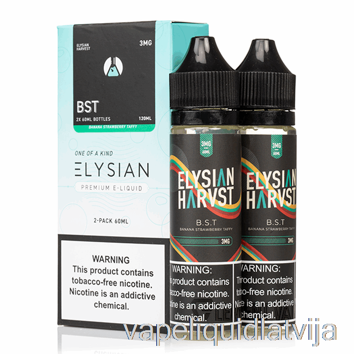 Bst - Elysian Labs - 120ml 3mg Vape šķidrums